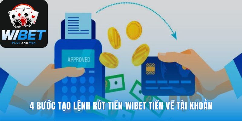 Quy trình rút tiền WIBET chỉ trong bốn lần nhấp chuột
