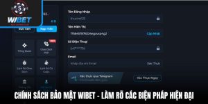 Chính sách bảo mật