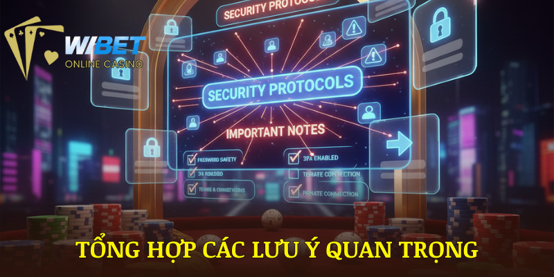 Tổng hợp các lưu ý quan trọng khi đăng nhập WIBET bạn nên biết