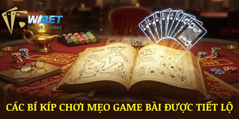 Các bí kíp chơi mẹo game bài WIBET được tiết lộ