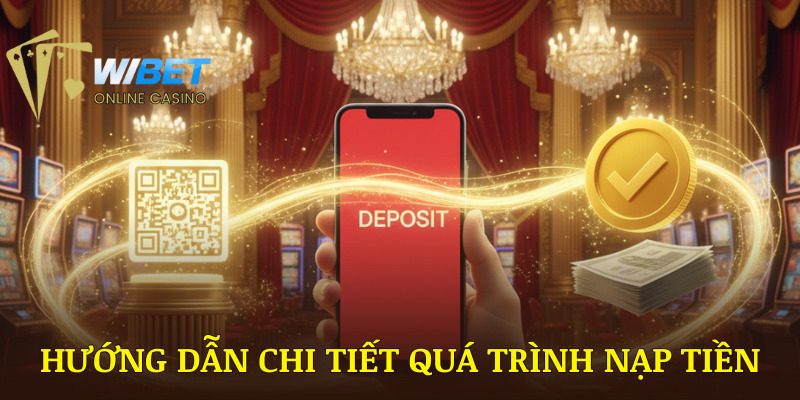 Hướng dẫn chi tiết quá trình nạp tiền WIBET