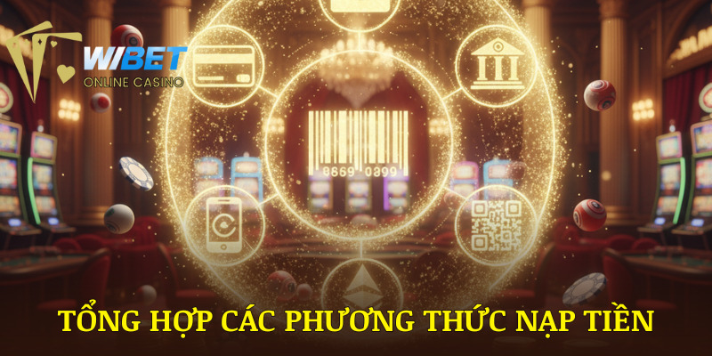 Tổng hợp các phương thức nạp tiền WIBET cơ bản