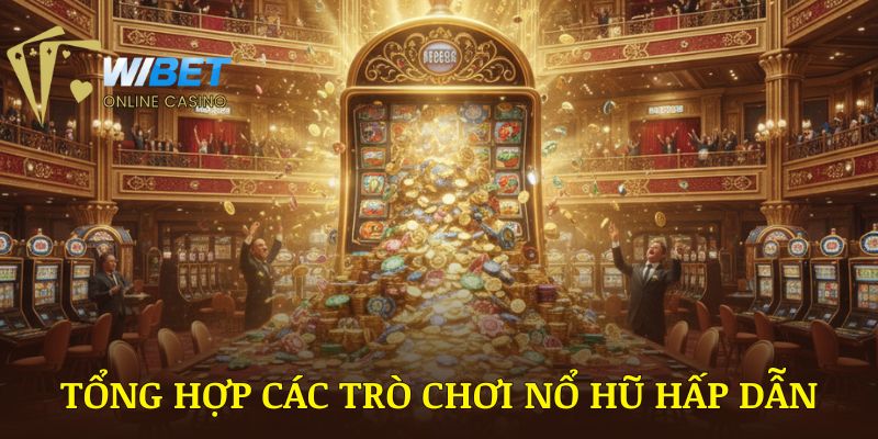 Tổng hợp các trò chơi nổ hũ hấp dẫn tại nhà cái