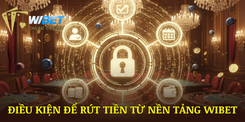 Điều kiện cơ bản để rút tiền WIBET từ nền tảng