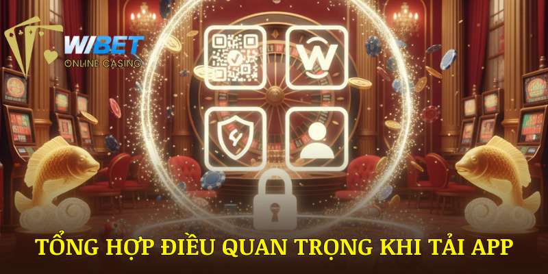 Tổng hợp những điều quan trọng khi tải app WIBET bạn cần lưu ý