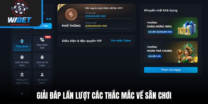Giải đáp lần lượt các thắc mắc về sân chơi