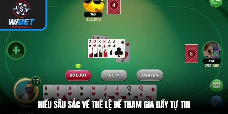 Hiểu sâu sắc về thể lệ để tham gia đầy tự tin