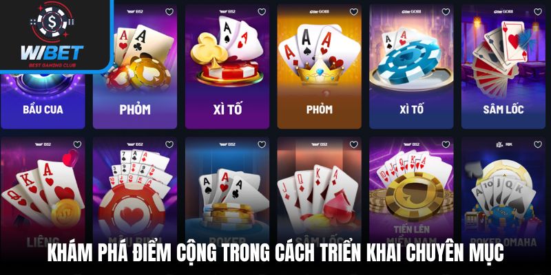 Khám phá điểm cộng trong cách triển khai chuyên mục